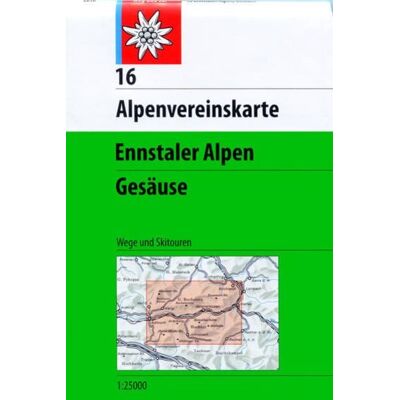 Deutscher Alpenverein DAV Alpenvereinskarte 16 Ennstaler Alpen - Gesäuse Deutscher Alpenverein DAV Alpenvereinskarte 16 Ennstaler Alpen - Gesäuse