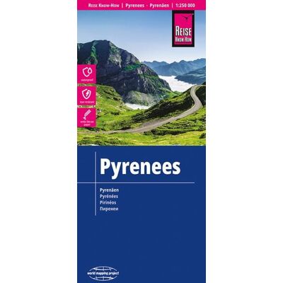 Reise Know-How Verlag Peter Rump GmbH Reise Know-How Landkarte Pyrenäen / Pyrenees (1:250.000) Reise Know-How Verlag Peter Rump GmbH Reise Know-How Landkarte Pyrenäen / Pyrenees (1:250.000)