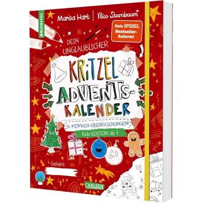 Carlsen #buch4you: Kritzel-Mitmach-Adventskalender Carlsen #buch4you: Kritzel-Mitmach-Adventskalender