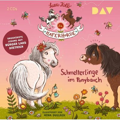 Der Audio Verlag Die Haferhorde – Teil 4: Schmetterlinge im Ponybauch Der Audio Verlag Die Haferhorde – Teil 4: Schmetterlinge im Ponybauch