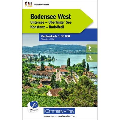 Kümmerly+Frey Outdoorkarte Deutschland 43 Bodensee West 1:35.000 Kümmerly+Frey Outdoorkarte Deutschland 43 Bodensee West 1:35.000