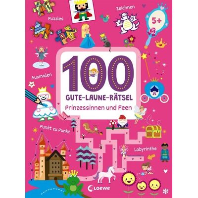 Loewe 100 Gute-Laune-Rätsel - Prinzessinnen und Feen Loewe 100 Gute-Laune-Rätsel - Prinzessinnen und Feen