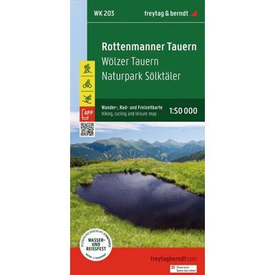 KOMPASS freytag und berndt Freytag & berndt Wanderkarte WK 203 Rottenmanner Tauern, Wölzer Tauern - Naturpark Sölktäler 1:50.000 KOMPASS freytag und berndt Freytag & berndt Wanderkarte WK 203 Rottenmanner Tauern, Wölzer Tauern - Naturpark Sölktäler 1:50.000