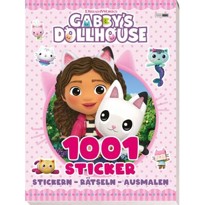 Panini Gabby's Dollhouse: 1001 Sticker: Stickern – Rätseln – Ausmalen Panini Gabby's Dollhouse: 1001 Sticker: Stickern – Rätseln – Ausmalen
