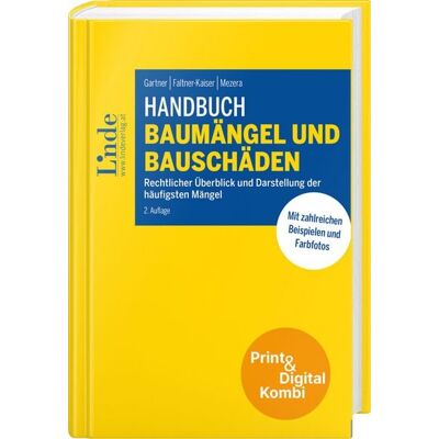 Linde Handbuch Baumängel und Bauschäden (Kombi Print&digital) Linde Handbuch Baumängel und Bauschäden (Kombi Print&digital)