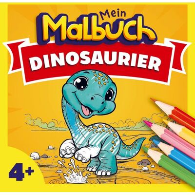 Bookmundo Malbuch Dinosaurier ab 4 Jahren Bookmundo Malbuch Dinosaurier ab 4 Jahren