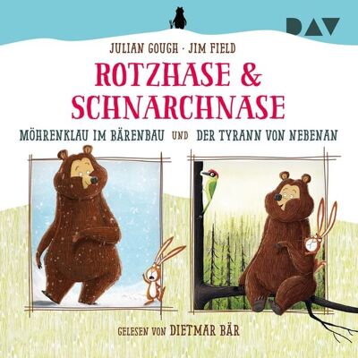 Der Audio Verlag Rotzhase & Schnarchnase – Möhrenklau im Bärenbau und Der Tyrann von nebenan Der Audio Verlag Rotzhase & Schnarchnase – Möhrenklau im Bärenbau und Der Tyrann von nebenan
