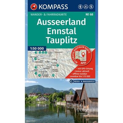 Kompass-Karten KOMPASS Wanderkarte 68 Ausseerland, Ennstal, Tauplitz 1:50.000 Kompass-Karten KOMPASS Wanderkarte 68 Ausseerland, Ennstal, Tauplitz 1:50.000