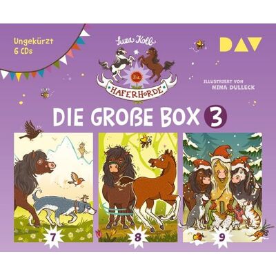 Der Audio Verlag Die Haferhorde – Die große Box 3 (Teil 7-9) Der Audio Verlag Die Haferhorde – Die große Box 3 (Teil 7-9)