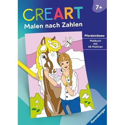 Ravensburger Verlag GmbH CreArt Malen nach Zahlen ab 7: Pferdeträume Ravensburger Verlag GmbH CreArt Malen nach Zahlen ab 7: Pferdeträume