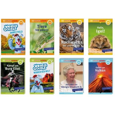 DK Verlag Dorling Kindersley Superleser! Kennenlernpaket 2 (8 Bände) DK Verlag Dorling Kindersley Superleser! Kennenlernpaket 2 (8 Bände)