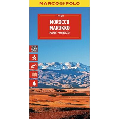 MairDuMont MARCO POLO Reisekarte Marokko 1:900.000 MairDuMont MARCO POLO Reisekarte Marokko 1:900.000