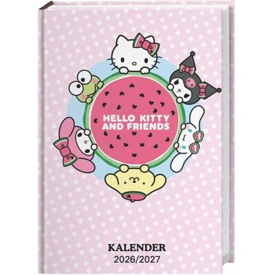 Heye Hello Kitty 17-Monats-Kalenderbuch A5 2027 - 17 Monate. Von August 2026 bis Dezember 2027 Heye Hello Kitty 17-Monats-Kalenderbuch A5 2027 - 17 Monate. Von August 2026 bis Dezember 2027