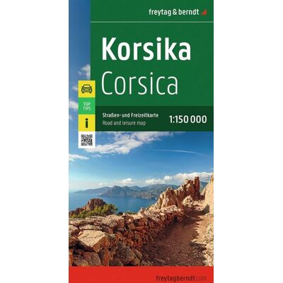 KOMPASS freytag und berndt freytag & berndt Straßenkarte Korsika 1:150.000 KOMPASS freytag und berndt freytag & berndt Straßenkarte Korsika 1:150.000