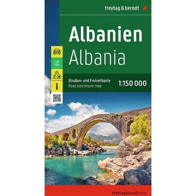 KOMPASS freytag und berndt Freytag & berndt Straßenkarte Albanien 1:150.000 KOMPASS freytag und berndt Freytag & berndt Straßenkarte Albanien 1:150.000