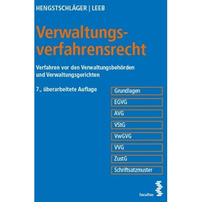 Facultas Verwaltungsverfahrensrecht Facultas Verwaltungsverfahrensrecht