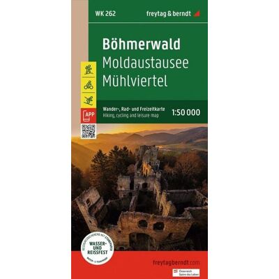 KOMPASS freytag und berndt Freytag & berndt Wanderkarte WK 262 Böhmerwald, Moldaustausee - Mühlviertel 1:50.000 KOMPASS freytag und berndt Freytag & berndt Wanderkarte WK 262 Böhmerwald, Moldaustausee - Mühlviertel 1:50.000