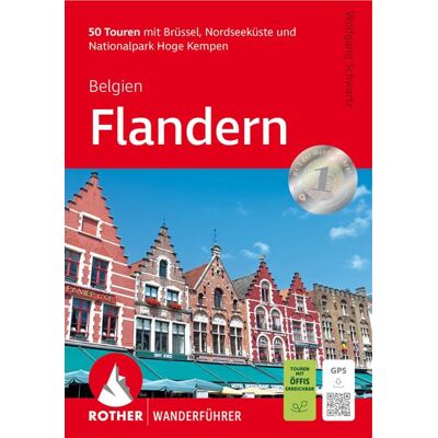 Rother Bergverlag ROTHER Wanderführer Belgien: Flandern Rother Bergverlag ROTHER Wanderführer Belgien: Flandern