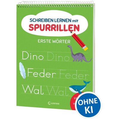 Loewe Schreiben lernen mit Spurrillen - Erste Wörter Loewe Schreiben lernen mit Spurrillen - Erste Wörter