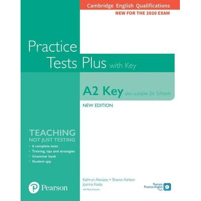 Pearson ELT Cambridge English Qualifications: A2 Key (Also suitable for Schools) Practice Tests Plus with key Pearson ELT Cambridge English Qualifications: A2 Key (Also suitable for Schools) Practice Tests Plus with key