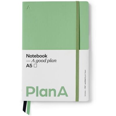 Thalia Notizbuch A5 Softcover Blanko Sage Green Thalia Notizbuch A5 Softcover Blanko Sage Green
