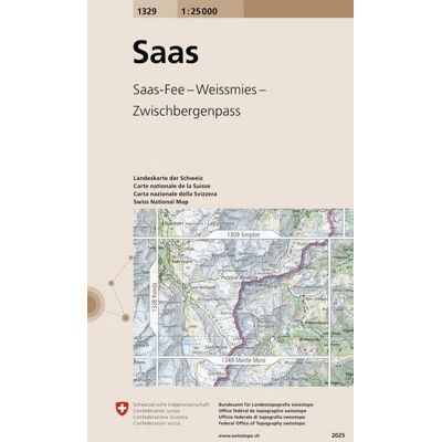 Swisstopo 1329 Saas Swisstopo 1329 Saas