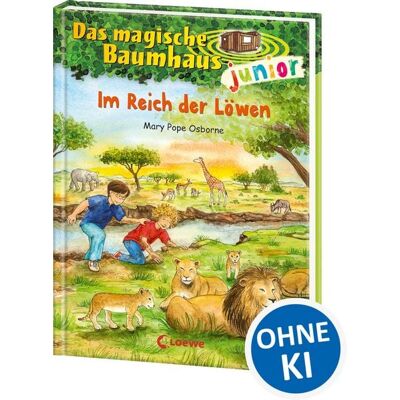 Loewe Das magische Baumhaus junior (Band 11) - Im Reich der Löwen Loewe Das magische Baumhaus junior (Band 11) - Im Reich der Löwen
