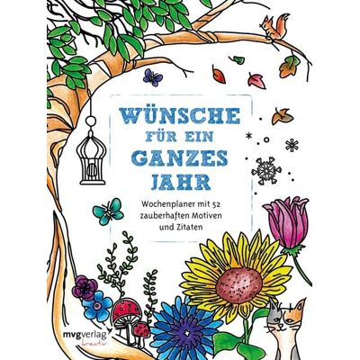 Mvg Wünsche für ein ganzes Jahr: Malbuch für Erwachsene Mvg Wünsche für ein ganzes Jahr: Malbuch für Erwachsene