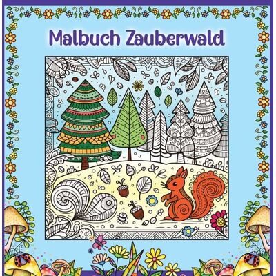 Nova MD Mandala Malbuch für Kinder ab 8 Jahren und Erwachsene - Zauberwald Ausmalbuch mit süßen Waldtieren wie Fuchs + Igel + Hase + Eichhörnchen und Eulen Nova MD Mandala Malbuch für Kinder ab 8 Jahren und Erwachsene - Zauberwald Ausmalbuch mit süßen Waldtieren wie Fuchs + Igel + Hase + Eichhörnchen und Eulen