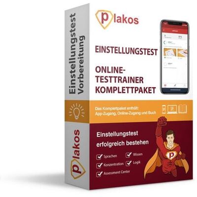 Plakos GmbH Geeignet für alle Berufe - Einstellungstest Komplettpaket Plakos GmbH Geeignet für alle Berufe - Einstellungstest Komplettpaket
