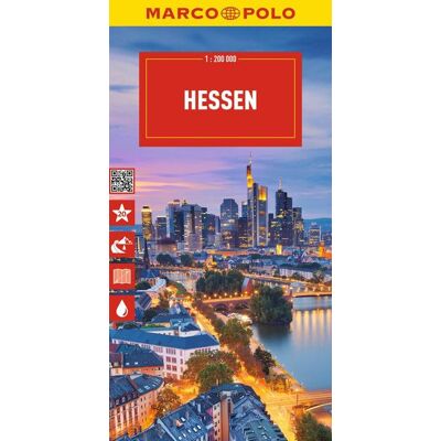 MairDuMont MARCO POLO Reisekarte Deutschland 06 Hessen 1:200.000 MairDuMont MARCO POLO Reisekarte Deutschland 06 Hessen 1:200.000
