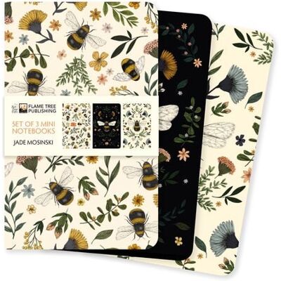 BrownTrout Dreier Set Mini-Notizbücher: Jade Mosinski BrownTrout Dreier Set Mini-Notizbücher: Jade Mosinski