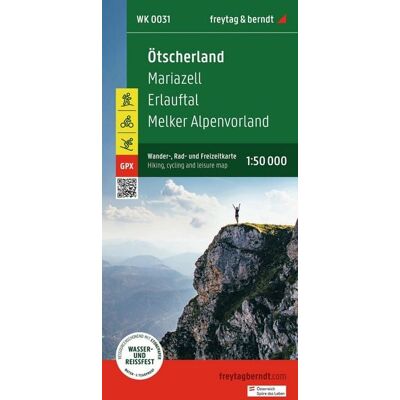 KOMPASS freytag und berndt freytag & berndt Wanderkarte WK 0031 Ötscherland, Mariazell - Erlauftal - Melker Alpenvorland 1:50.000 KOMPASS freytag und berndt freytag & berndt Wanderkarte WK 0031 Ötscherland, Mariazell - Erlauftal - Melker Alpenvorland 1:50.000