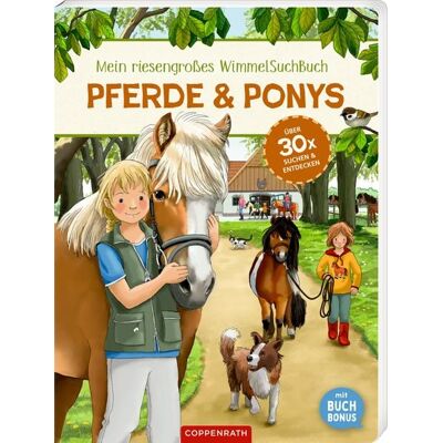 Coppenrath Mein riesengroßes WimmelSuchBuch: Pferde & Ponys Coppenrath Mein riesengroßes WimmelSuchBuch: Pferde & Ponys
