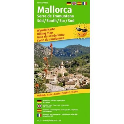 KOMPASS Freytag & Berndt Publicpress Wanderkarte Mallorca, Serra de Tramuntana Sur/Süd /South/Sud 1:25.000 KOMPASS Freytag & Berndt Publicpress Wanderkarte Mallorca, Serra de Tramuntana Sur/Süd /South/Sud 1:25.000