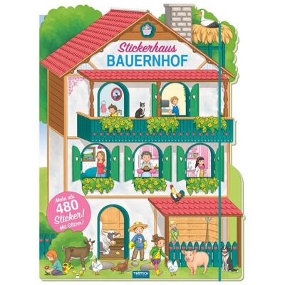 Trötsch Stickerbuch Stickerhaus Bauernhof Trötsch Stickerbuch Stickerhaus Bauernhof