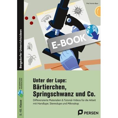 Persen Verlag Unter der Lupe: Bärtierchen, Springschwanz und Co. Persen Verlag Unter der Lupe: Bärtierchen, Springschwanz und Co.