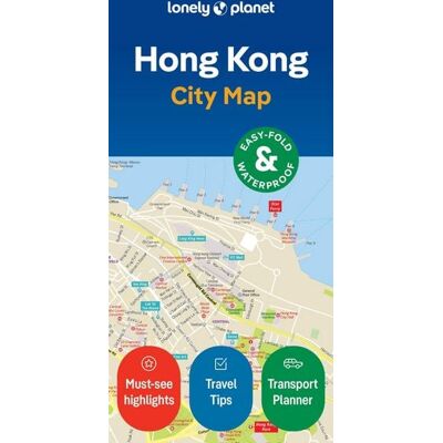 Lonely Planet Hong Kong City Map Lonely Planet Hong Kong City Map