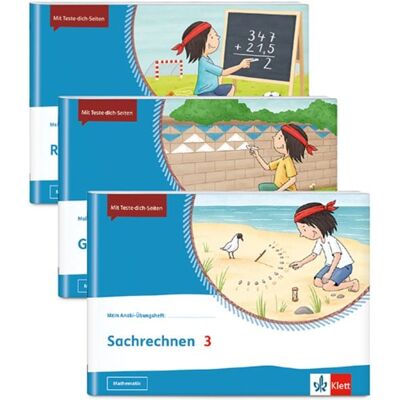 Klett Schulbuchverlag Paket Mathematik 3. Richtig rechnen, Geometrie, Sachrechnen Klett Schulbuchverlag Paket Mathematik 3. Richtig rechnen, Geometrie, Sachrechnen