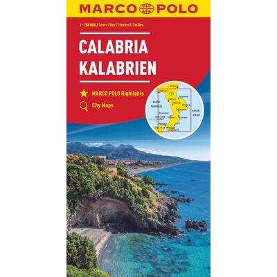 MairDuMont MARCO POLO Regionalkarte Italien 13 Kalabrien 1:200.000 MairDuMont MARCO POLO Regionalkarte Italien 13 Kalabrien 1:200.000