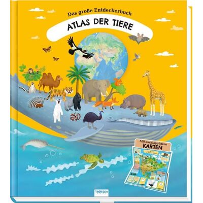 Trötsch Verlag GmbH & Co. KG Trötsch Kinderatlas Das große Entdeckerbuch Atlas der Tiere Trötsch Verlag GmbH & Co. KG Trötsch Kinderatlas Das große Entdeckerbuch Atlas der Tiere