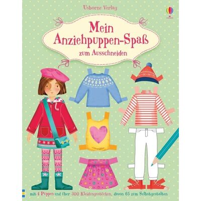 Usborne Verlag Mein Anziehpuppen-Spaß zum Ausschneiden Usborne Verlag Mein Anziehpuppen-Spaß zum Ausschneiden