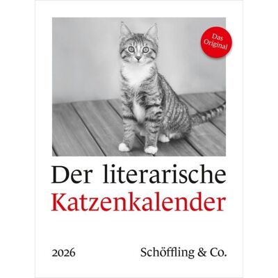 Schöffling Der literarische Katzenkalender 2026 Schöffling Der literarische Katzenkalender 2026