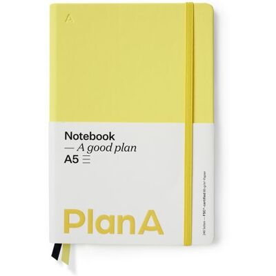 Thalia Notizbuch A5 Hardcover Liniert Lemon Yellow Thalia Notizbuch A5 Hardcover Liniert Lemon Yellow