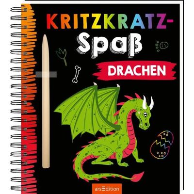 arsedition Kritzkratz-Spaß Drachen arsedition Kritzkratz-Spaß Drachen