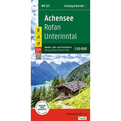 KOMPASS freytag und berndt freytag & berndt Wanderkarte WK 321 Achensee - Rofan - Unterinntal 1:50.000 KOMPASS freytag und berndt freytag & berndt Wanderkarte WK 321 Achensee - Rofan - Unterinntal 1:50.000