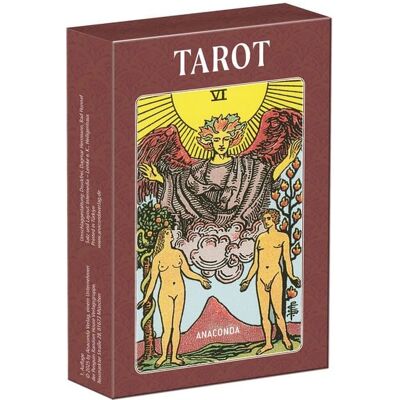 Anaconda Tarot Deluxe. Tarotkarten im extra großen Format Anaconda Tarot Deluxe. Tarotkarten im extra großen Format