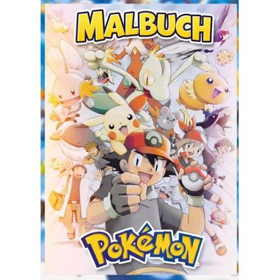 Brave New Books Malbuch, Pokémon Brave New Books Malbuch, Pokémon