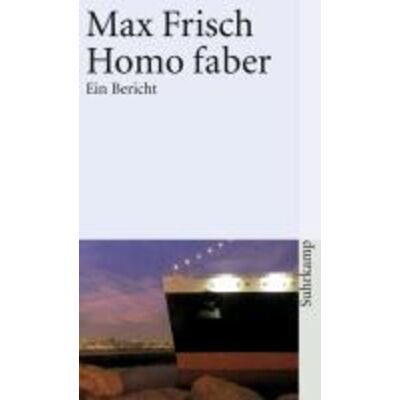Suhrkamp Homo faber Suhrkamp Homo faber