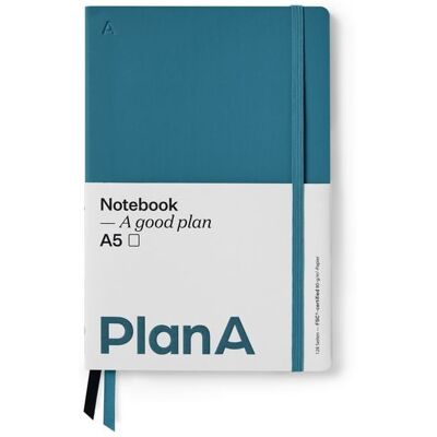 Thalia Notizbuch A5 Softcover Blanko Pacific Blue Thalia Notizbuch A5 Softcover Blanko Pacific Blue
